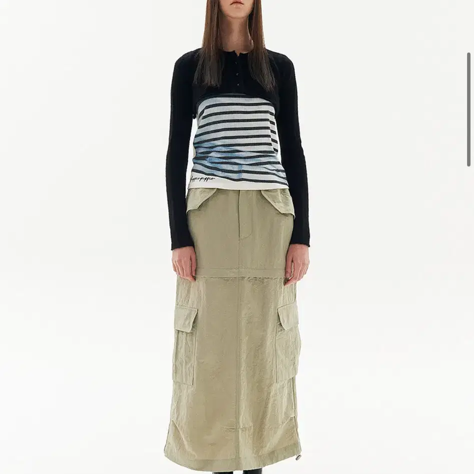 페퍼페퍼 Creative 2way cargo skirt