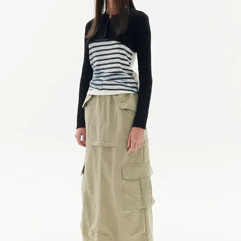 페퍼페퍼 Creative 2way cargo skirt