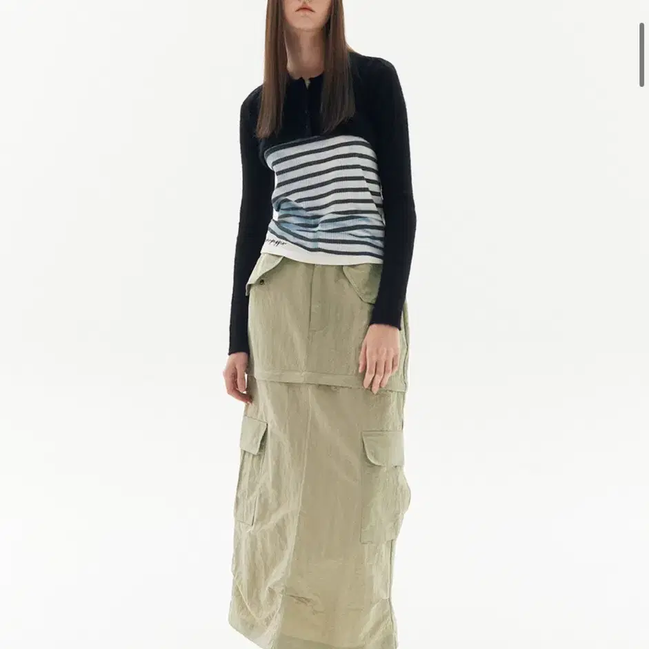 페퍼페퍼 Creative 2way cargo skirt