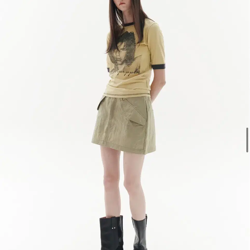 페퍼페퍼 Creative 2way cargo skirt