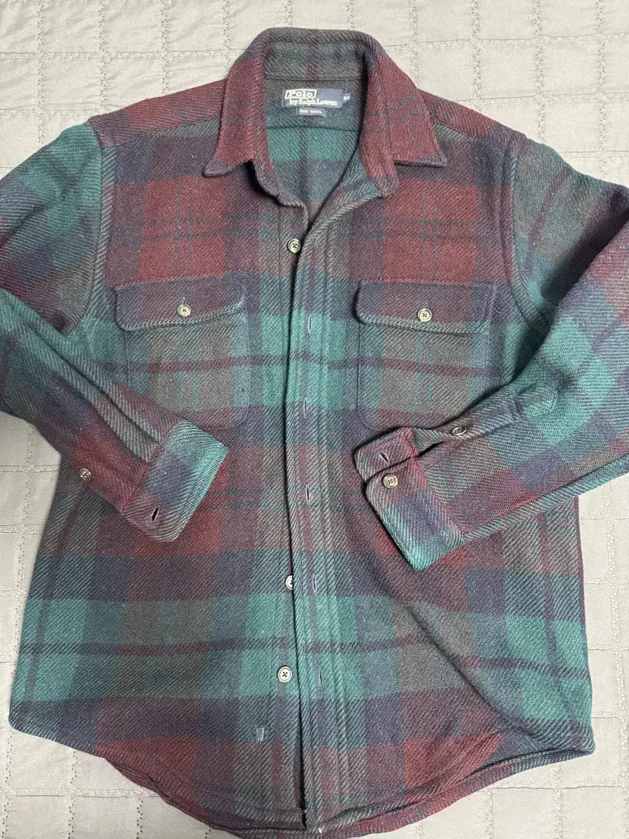 Polo Ralph Lauren Heavy Wool Tartan Check Hunting Shirt