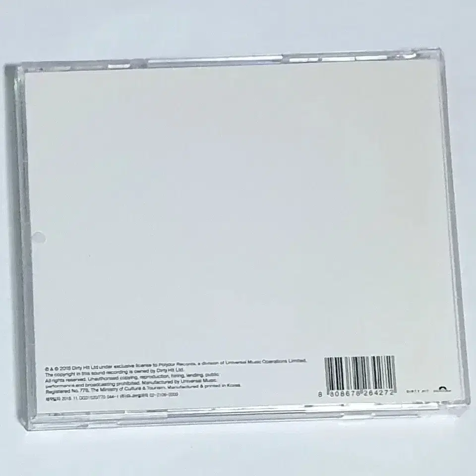 더 일구칠오 The 1975 3집 앨범 시디 CD