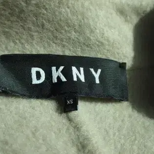 DKNY 캐시미어혼방 벨티드코트