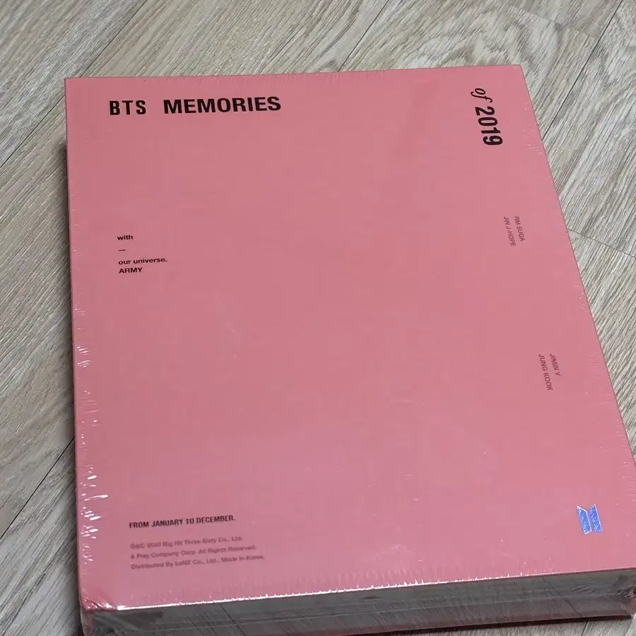 BTS 2019 메모리즈 DVD 미개봉 판매