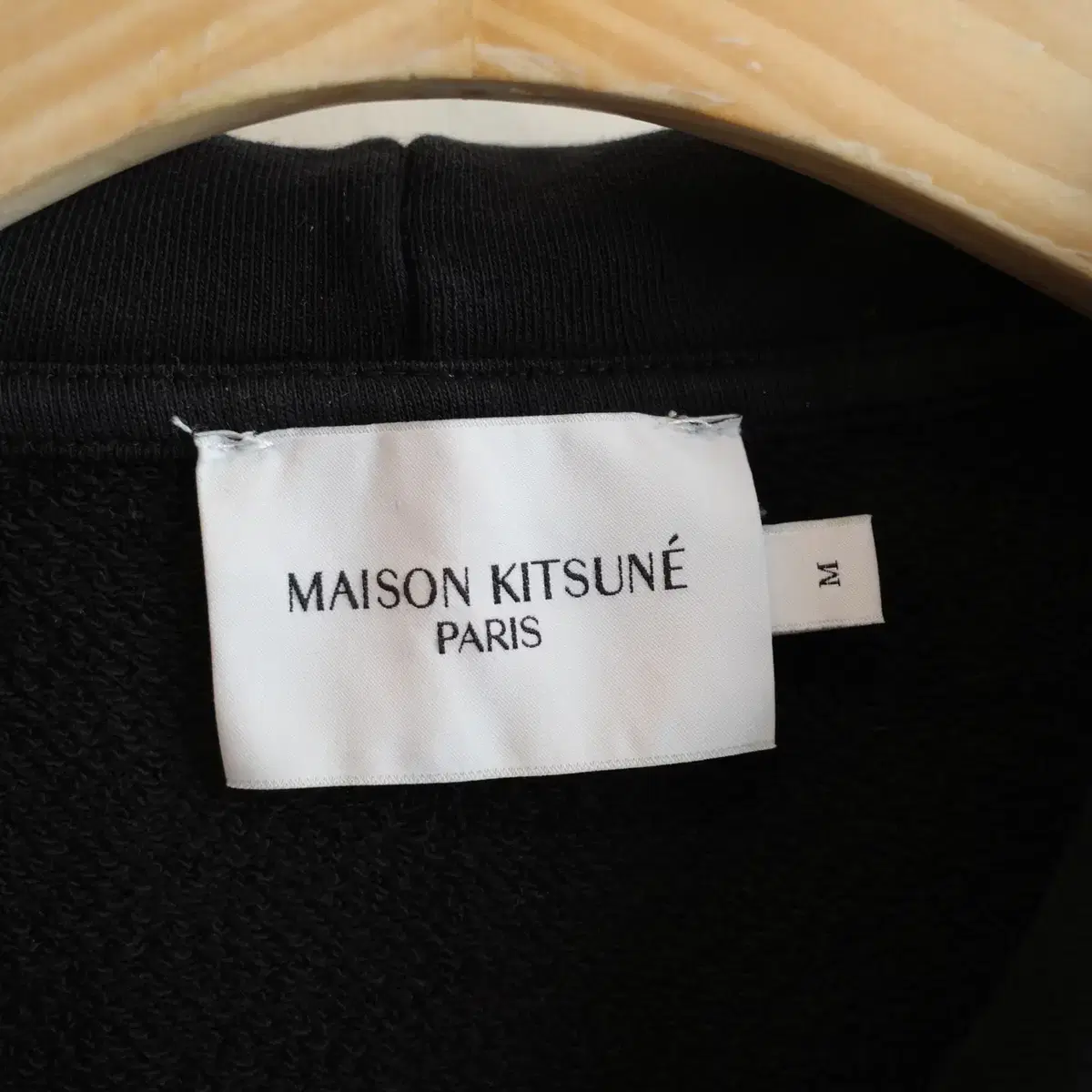 MAISON KITSUNE 메종 키츠네 폭스패치 집업 후디