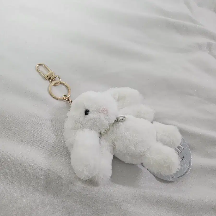 [새상품, 택있음](정품인형)13cm Noble rabbit 토끼인형키링