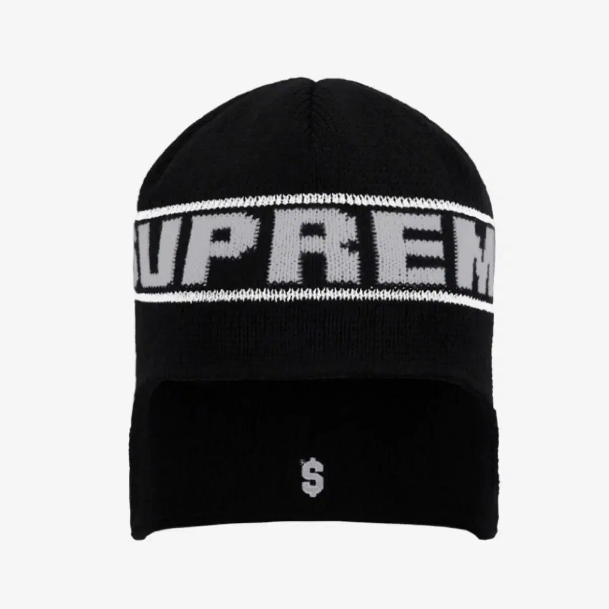 슈프림 이어플랩 비니 블랙 Supreme Earflap Beanie Bl