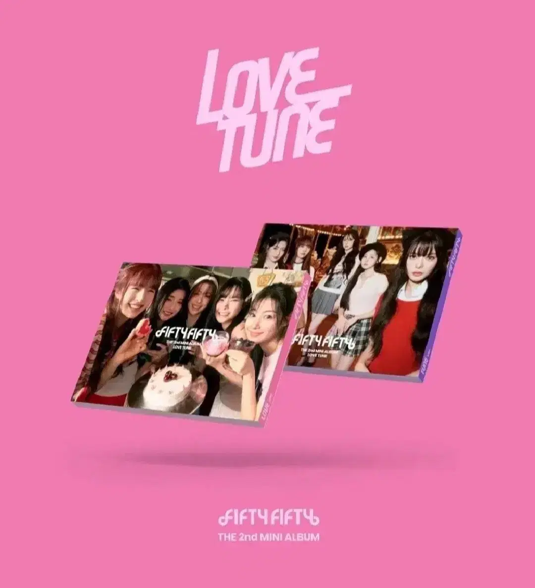 피프티피프티 미개봉 앨범 1집 love tune 2기앨포아이브뉴진스