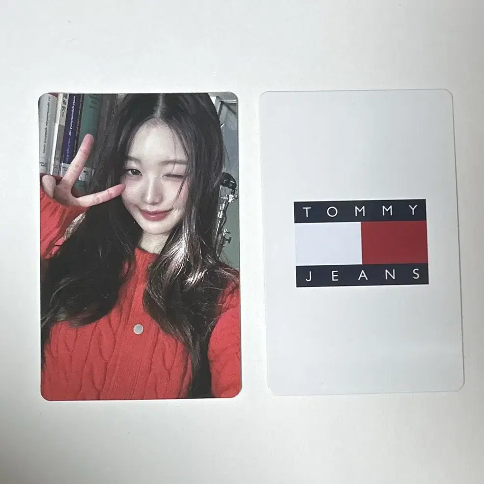 TOMMY JEANS 장원영 포토카드