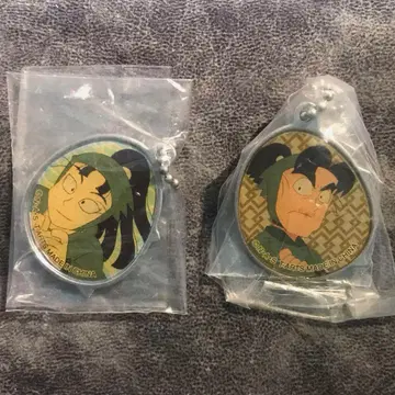 시노비타마 란타로 가챠가챠 메탈 참 키링 다치바나 센조 조에 분지로