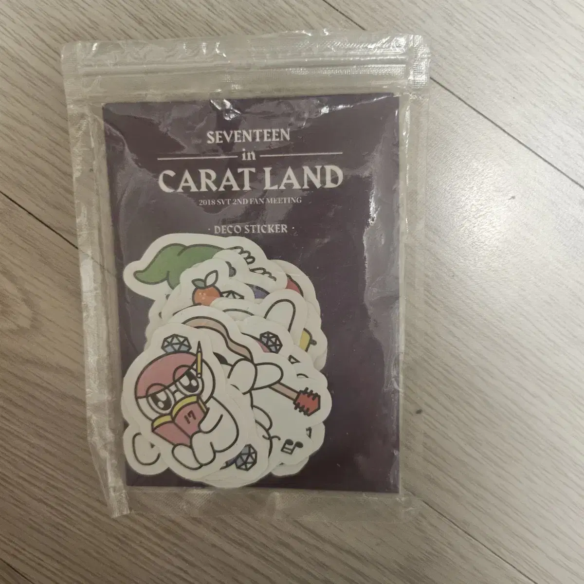 SEVENTEEN Caratland sticker (2018)