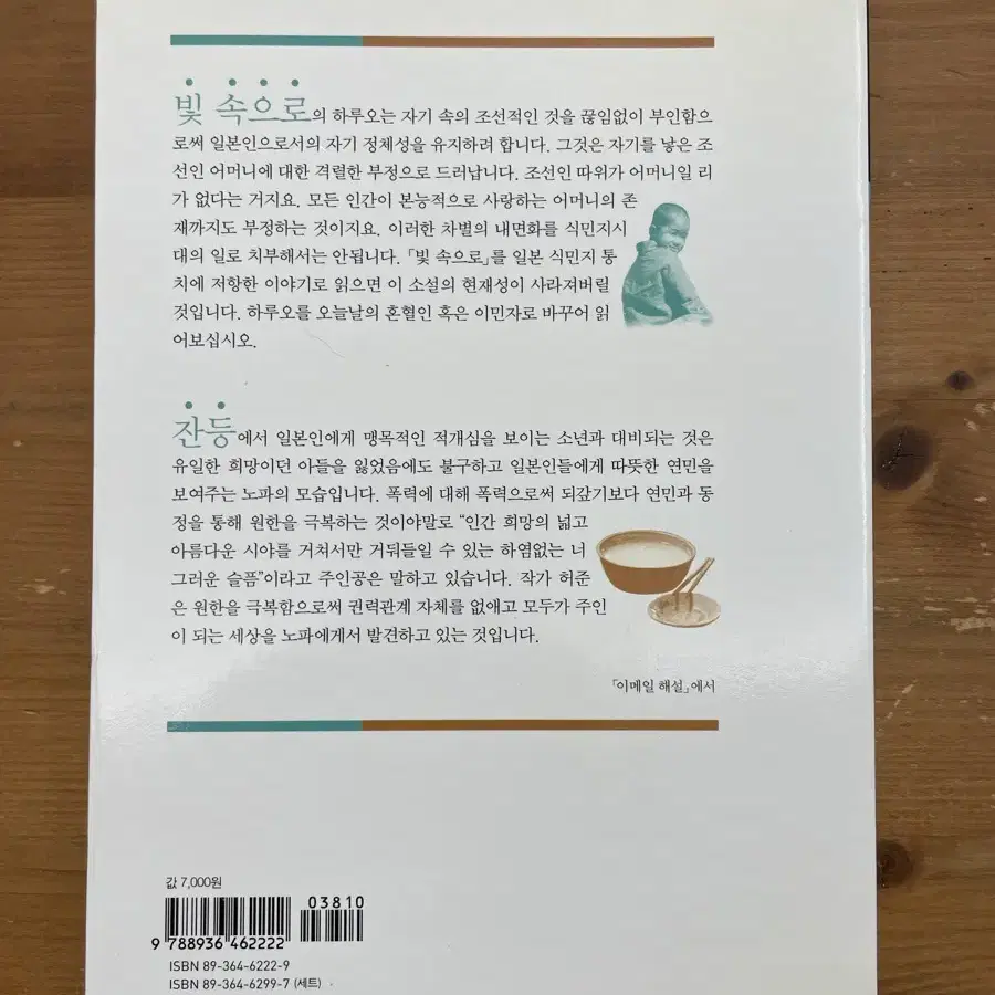 20세기 한국소설 : 김사량 허준 외