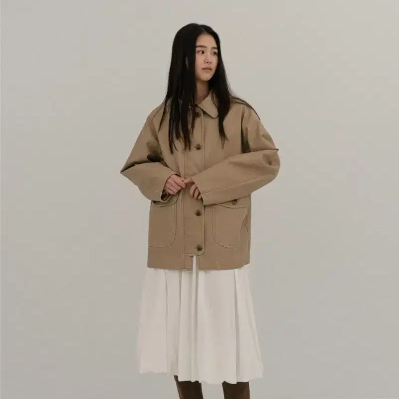 호와스 파라토 자켓 WASHED PARATO JACKET (BEIGE)