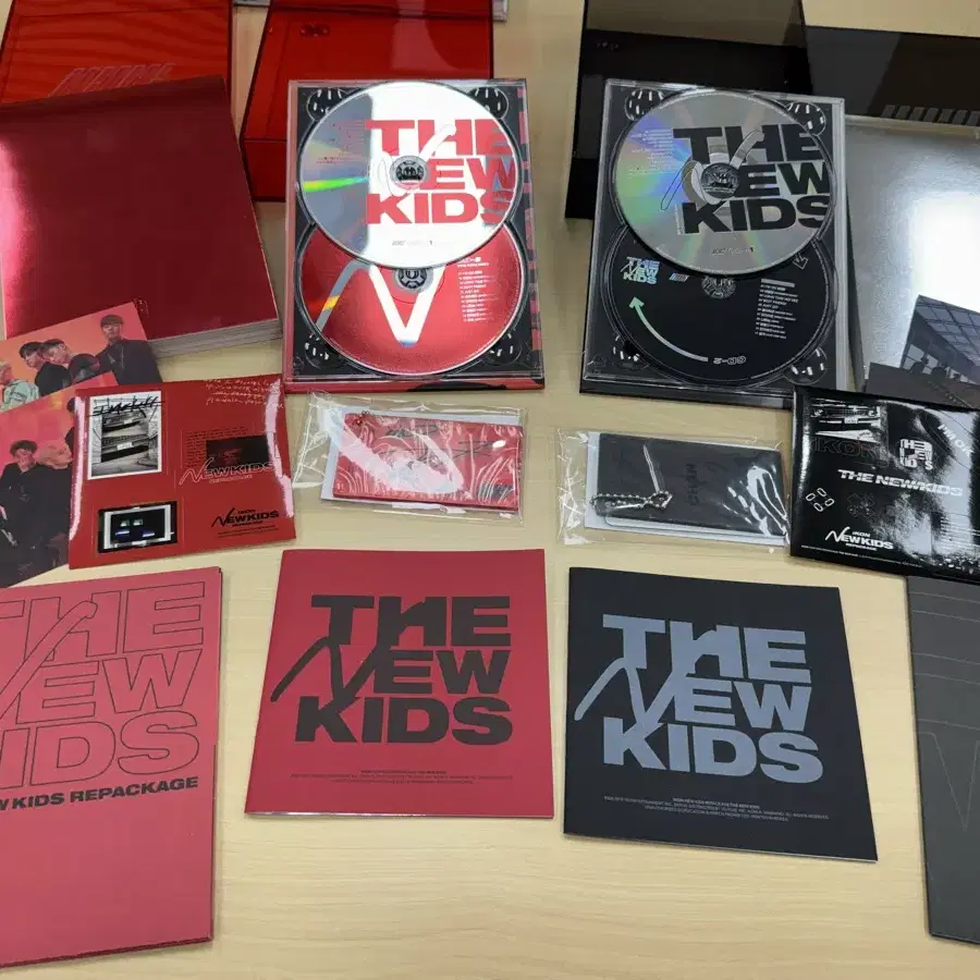 아이콘(iKON)-NEW KIDS REPACKAGE: RED,BLACK