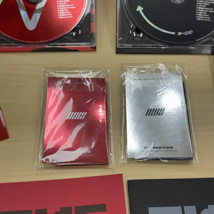 아이콘(iKON)-NEW KIDS REPACKAGE: RED,BLACK