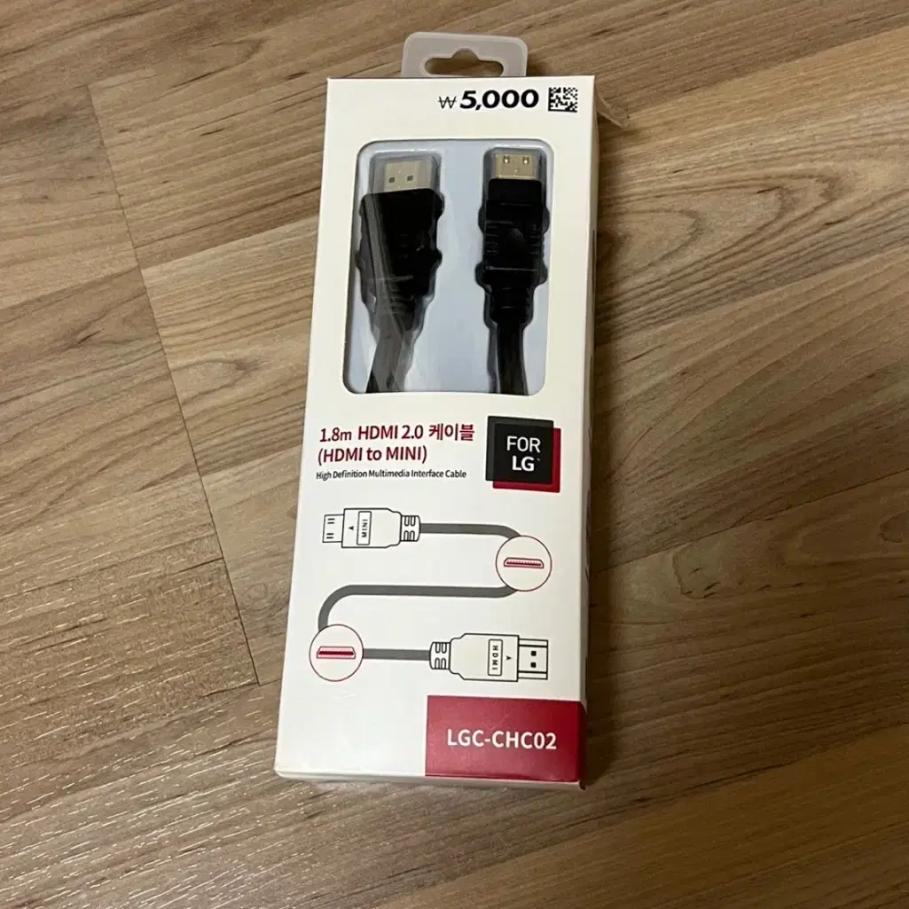 1.8m HDMI to MINI 케이블