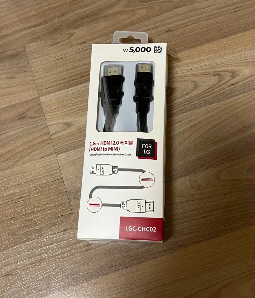 1.8m HDMI to MINI 케이블