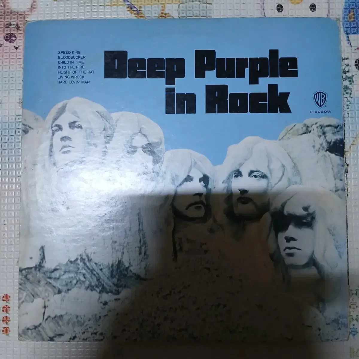 Lp중고 Deep Purple - in Rock 음반 판매합니다.