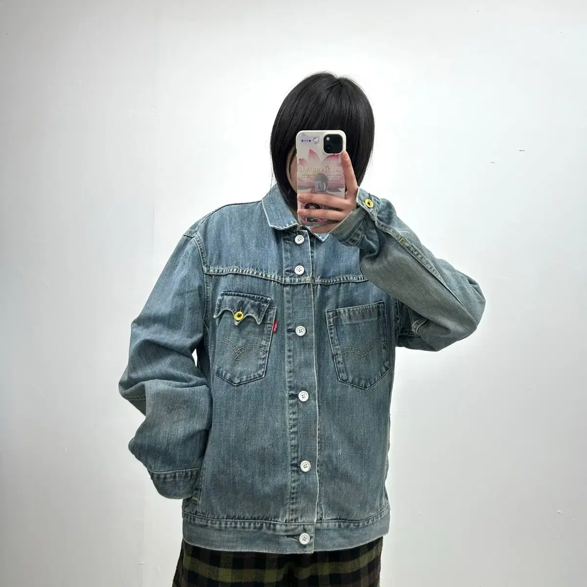 Levis 리바이스 포켓 디테일 데님 자켓