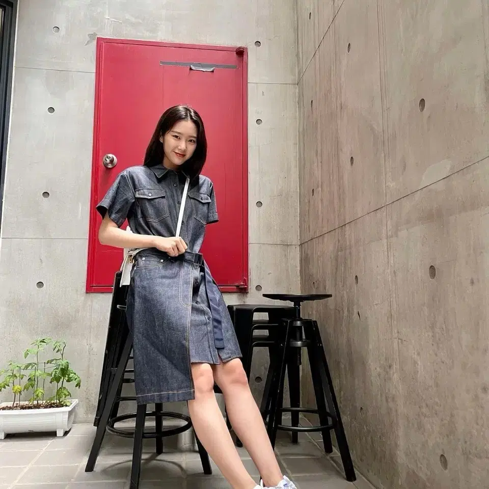 아페쎄 x 사카이 (A.P.C. X SACAI) Keiko Dress