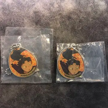 시노비타마 란타로 가챠가챠 메탈 참 키링 키링 키하치로 아야베 키하치로