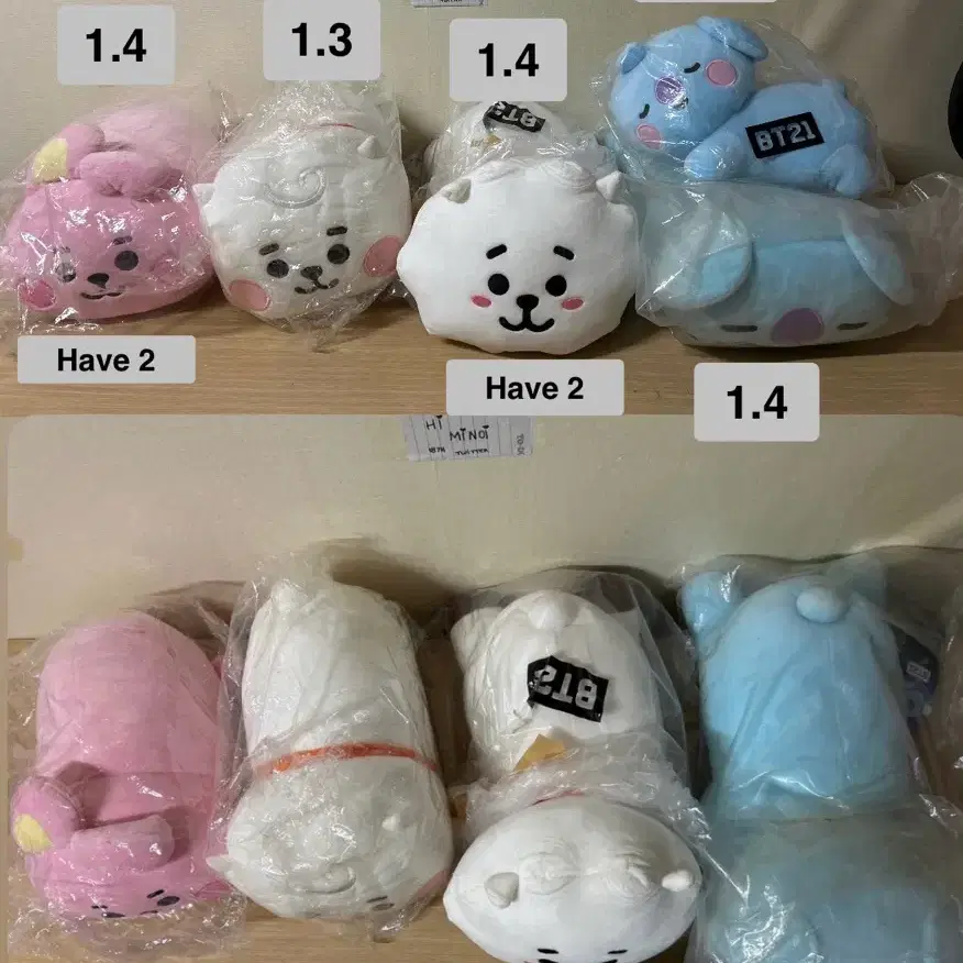 방탄 BTS BT21 DOLL 스탠딩 인형 42cm 30cm 쿠션 알제이