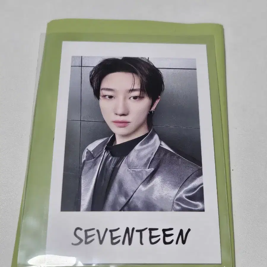 세븐틴 명호 일콘 포카스티커