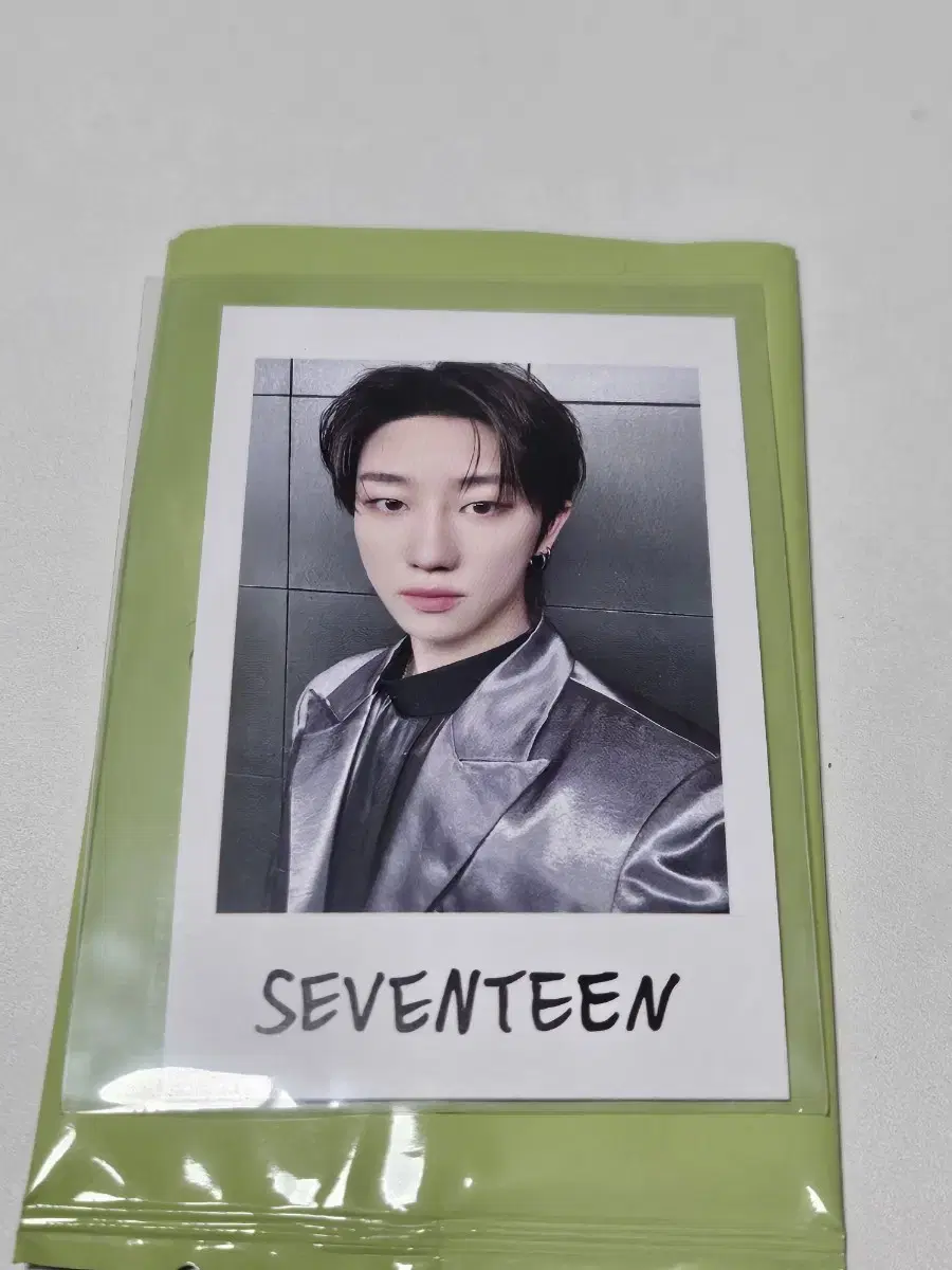 세븐틴 명호 일콘 포카스티커