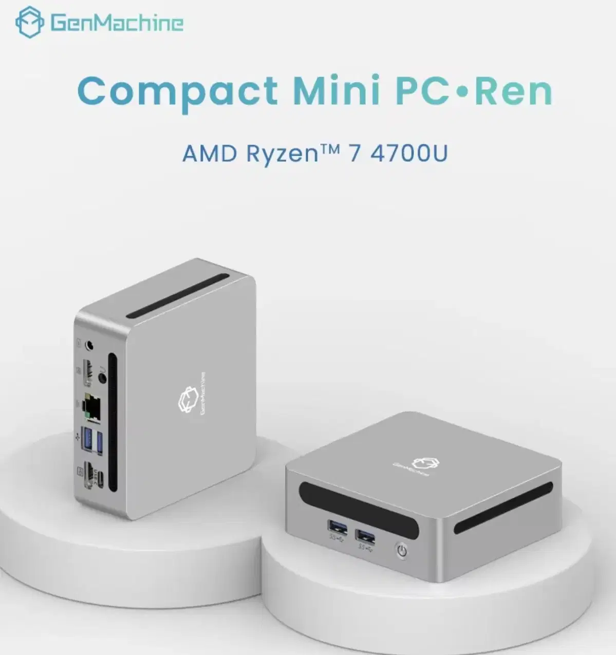 2025 Ryzen 7 4700U Mini PC SET