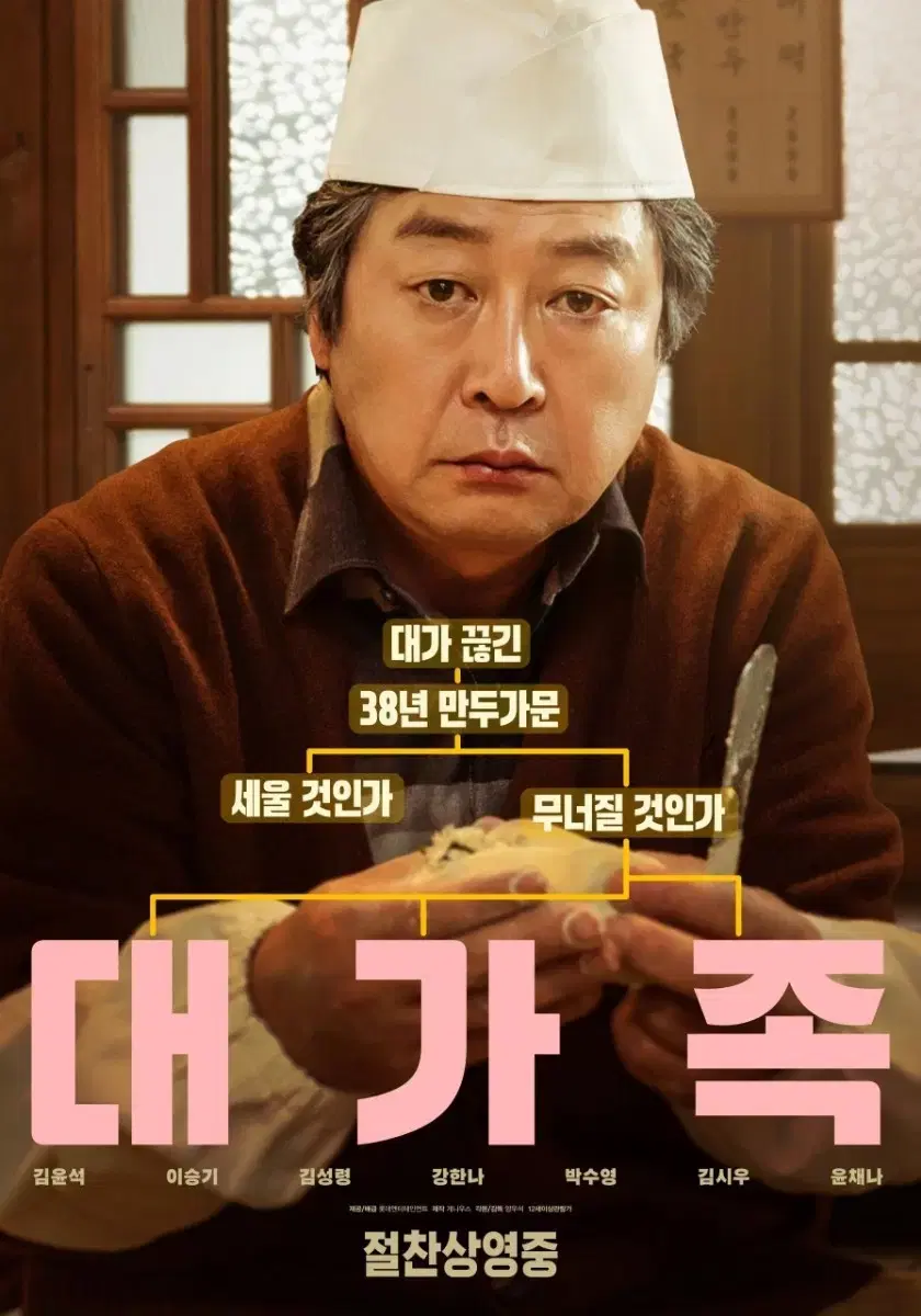 <대가족> cgv 예매