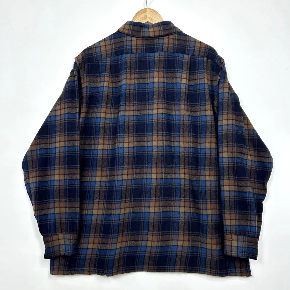 80-90s Pendleton 펜들턴 울 체크 셔츠