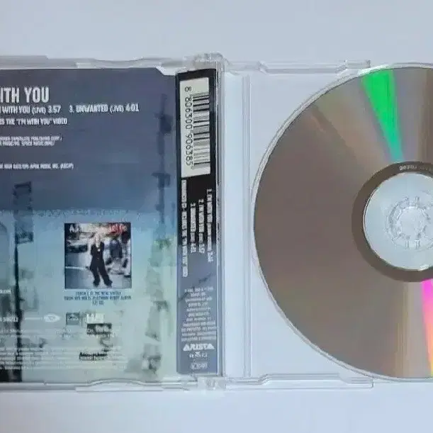 에이브릴 라빈 Im With You 싱글 앨범 시디 CD