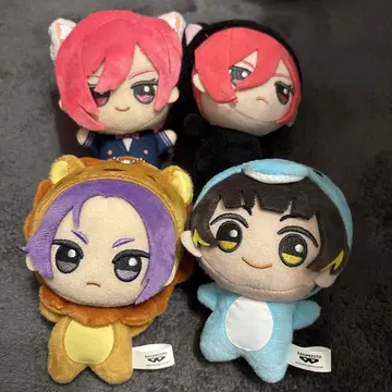 블루 락 꼬마 봉제 인형 4종 세트