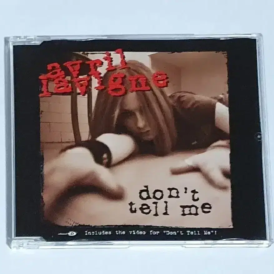 에이브릴 라빈 Don't tell me 싱글 앨범 시디 CD