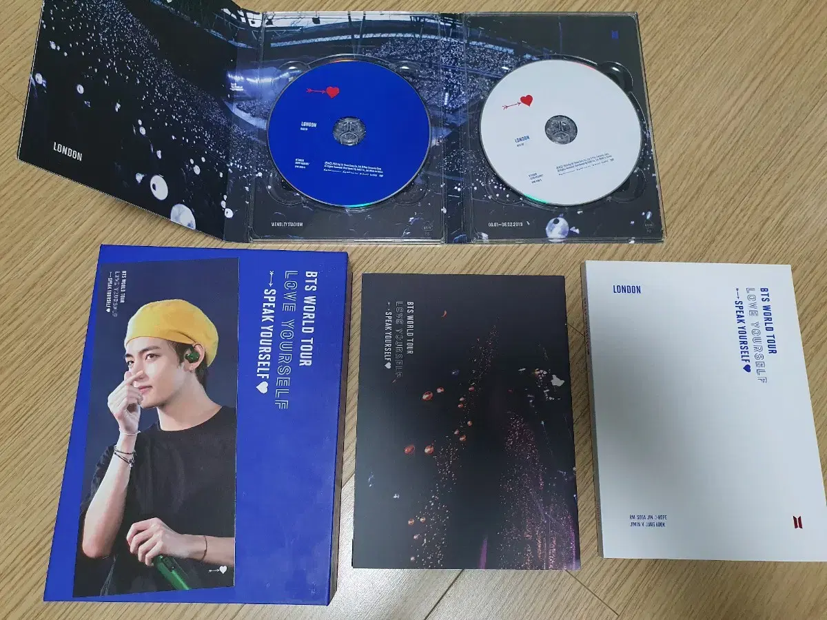 급처)럽셀런던 DVD 풀셋 방탄소년단 뷔 BTS 태형