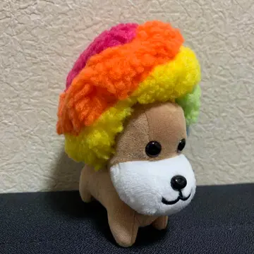 썬엑스 90주년 기념 아프리카 개 봉제 인형 마 스캇