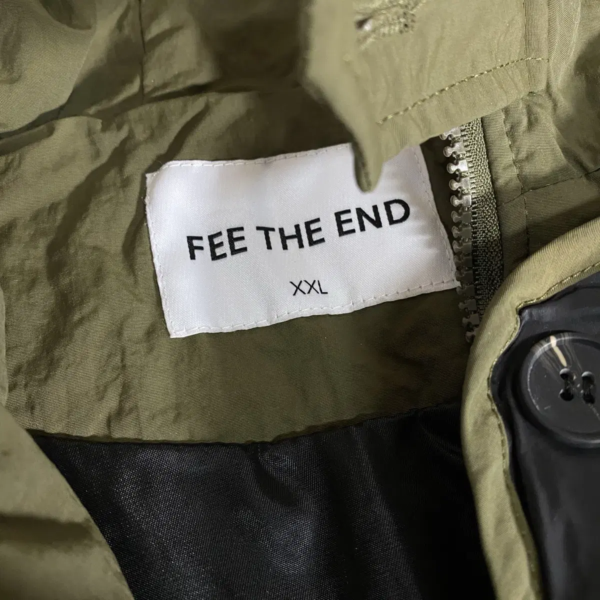 FEE THE END 퀄팅 점퍼 2XL