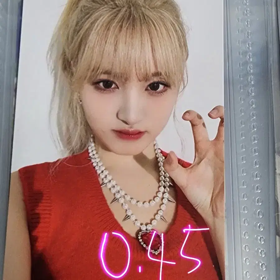 비공굿 덤)아이브 포카 장원영 리즈 에눌 가능