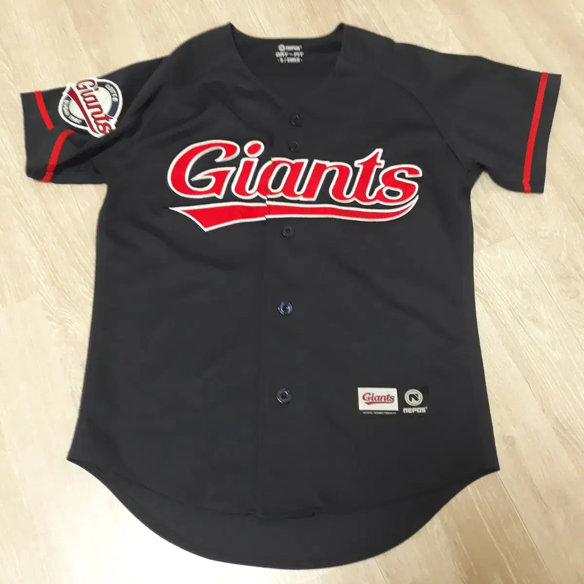 Lotte Giants No Marking Away Navy 44-size uniform