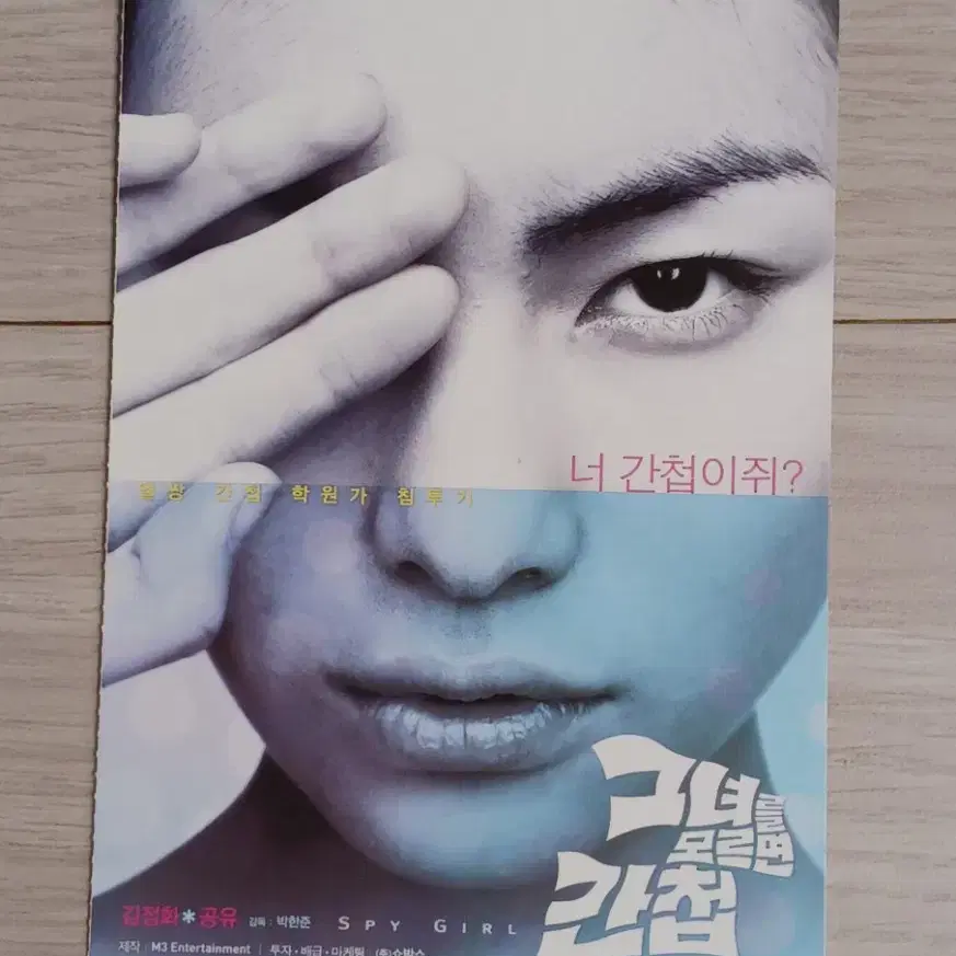 공유 김정화 그녀를모르면간첩B(2004년)(2단)엽서