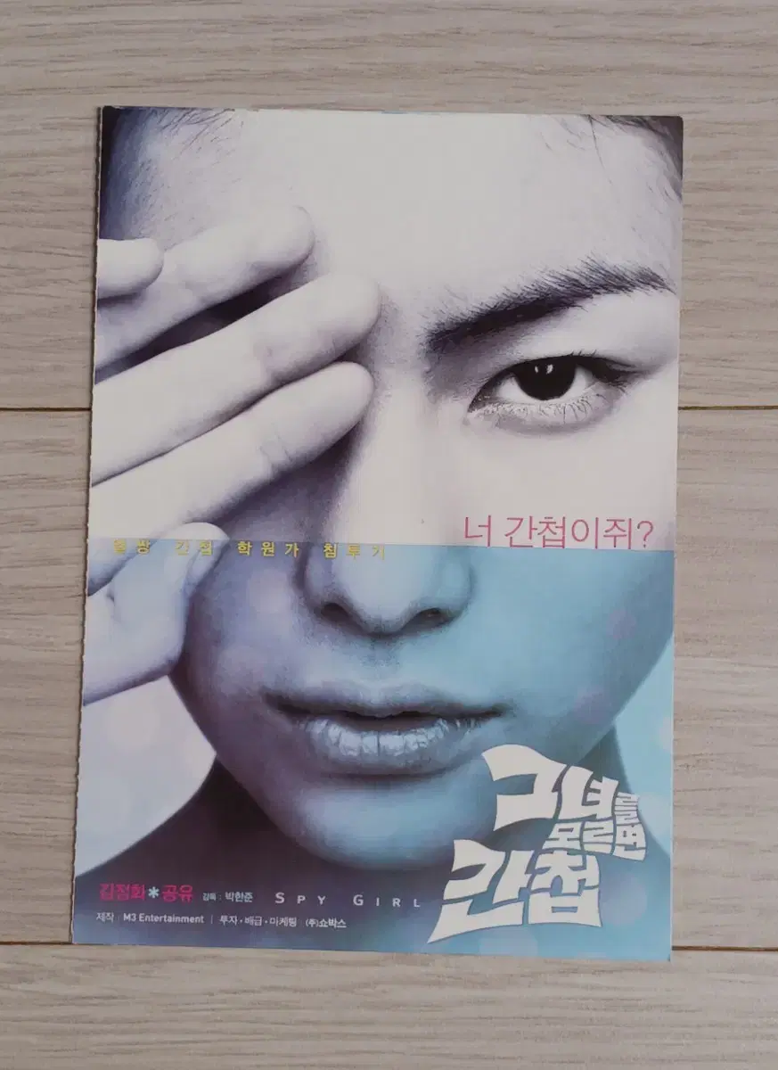 공유 김정화 그녀를모르면간첩B(2004년)(2단)엽서