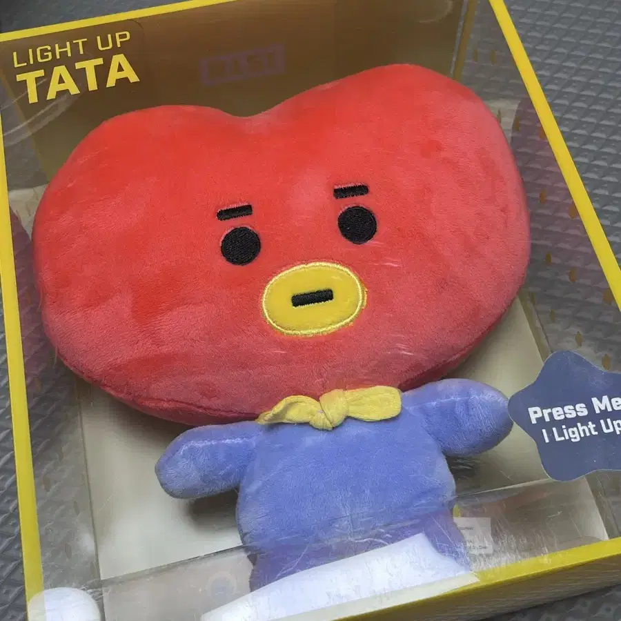 BT21 타타 라이팅 스탠딩 인형