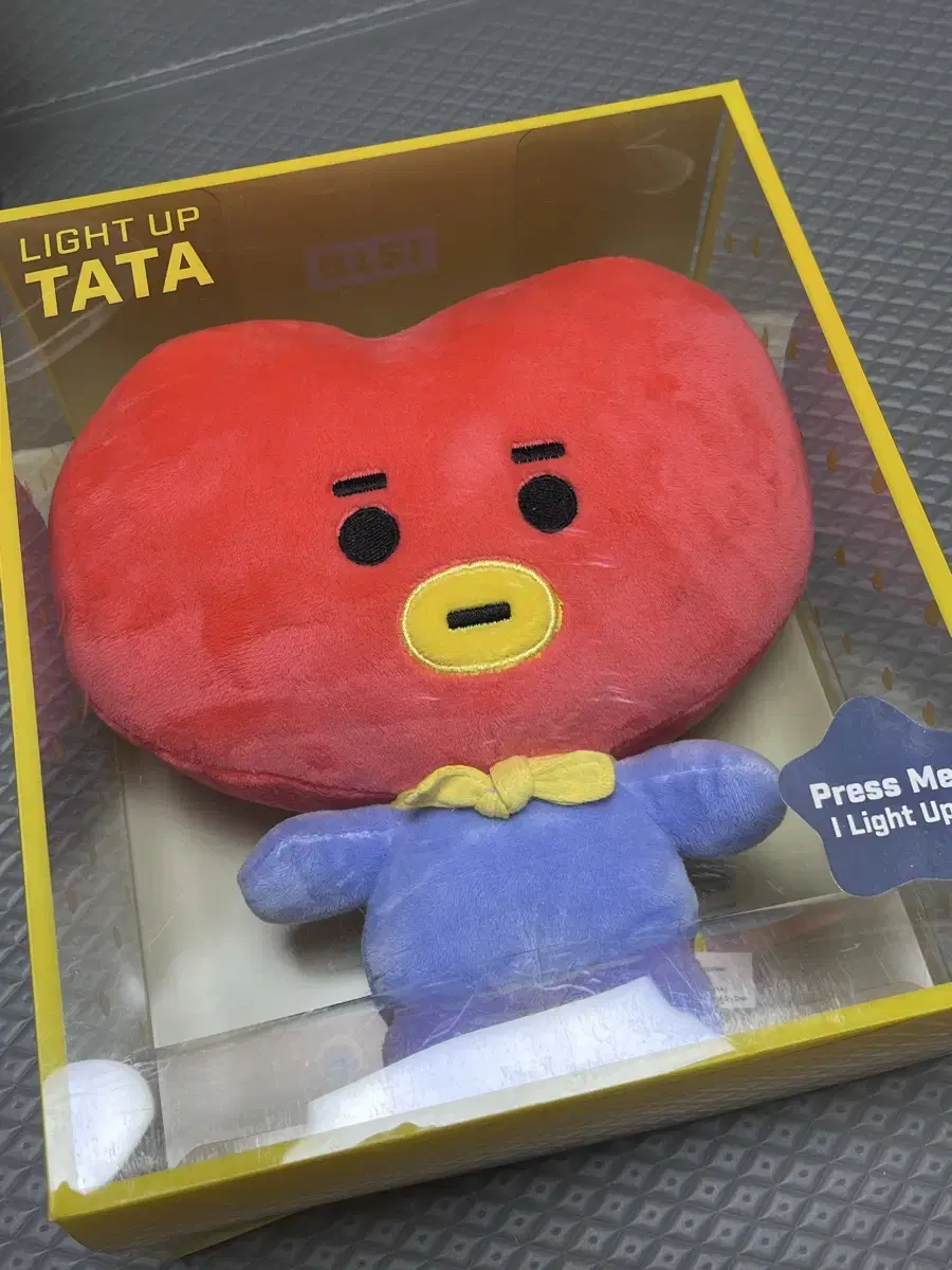 BT21 타타 라이팅 스탠딩 인형