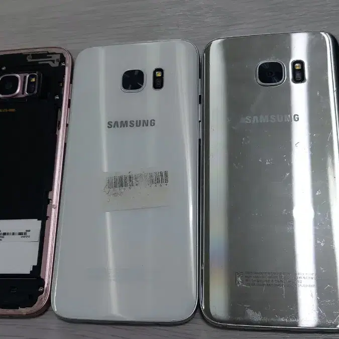 갤럭시 s7 2대,  s7 엣지 3대  (32G)