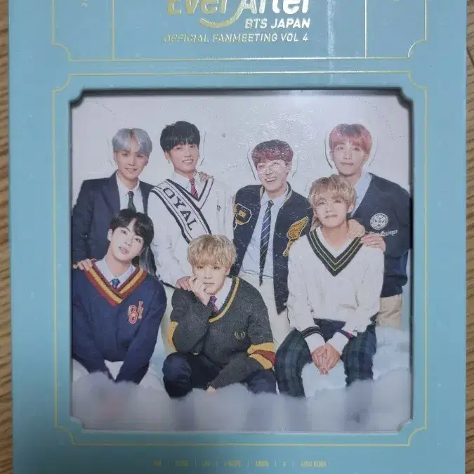 방탄 4기 일본팬미팅 DVD 풀셋