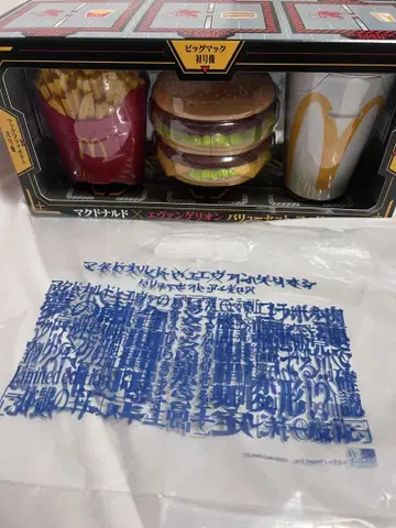 맥도날드 에반게리온 밸류 세트 피규어