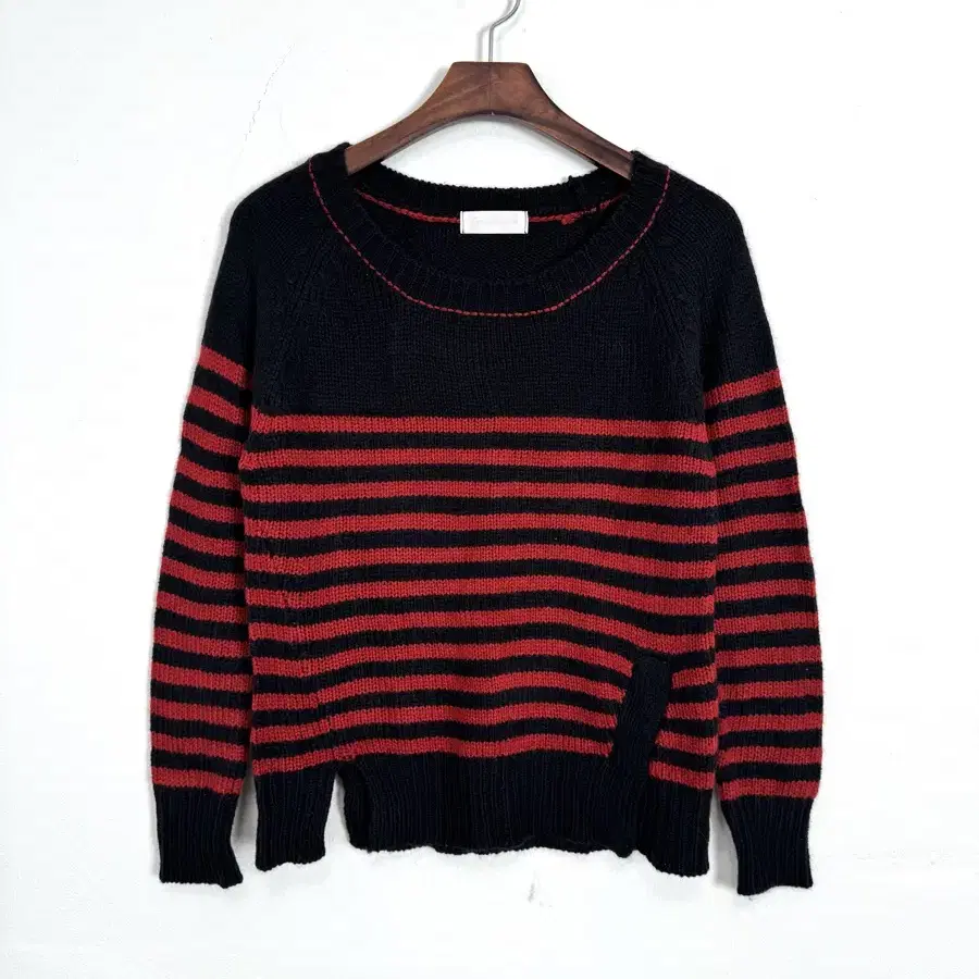 Vintage Grunge Striped Knit