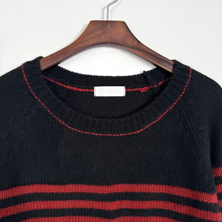 Vintage Grunge Striped Knit