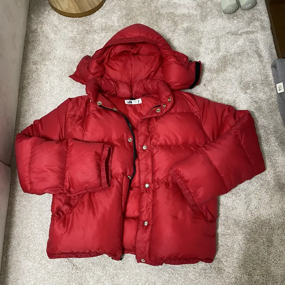 [M] Crescent Downworks Down Sweater Red