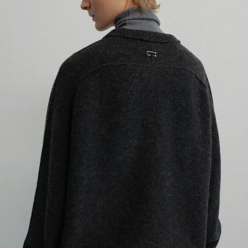 우마뭉 / merino wool crew neck pullover / M